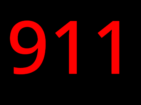 ⚠911 \\ EMERGENCY // 911⚠