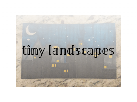 tiny landscapes #art #all