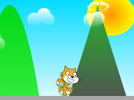 Scratch Cat running animation (test)
