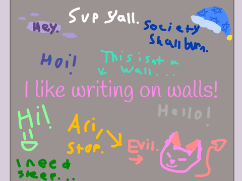 I Like Writing on Walls {Meme}