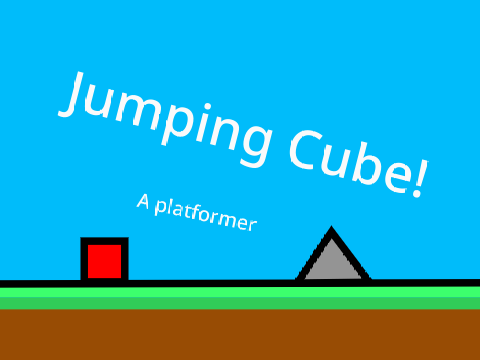 Jumping Cube - A platformer #games