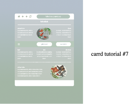 carrd tutorial #7