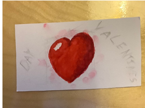 Valentine’s Day picture I drew