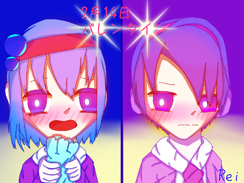 バレンタインイラスト