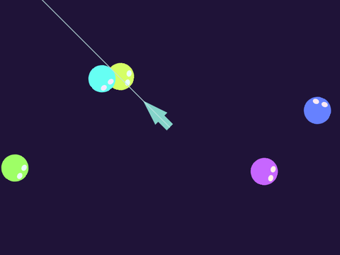 point at nearest clone demo