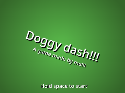 DOGGY DASH BOIS