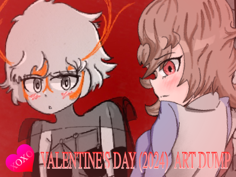 Valentine's Day (2024) Art Dump :>