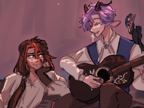 Forest date | OC art