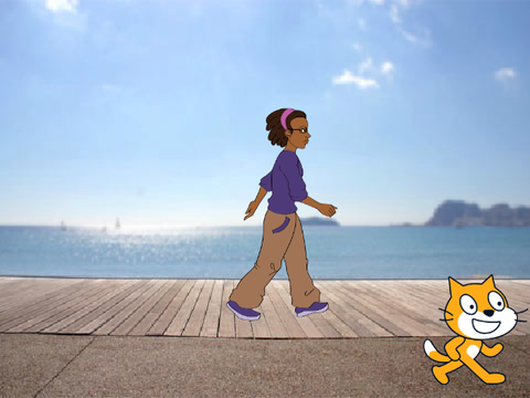 Cat and Avery are walking fast Challenge