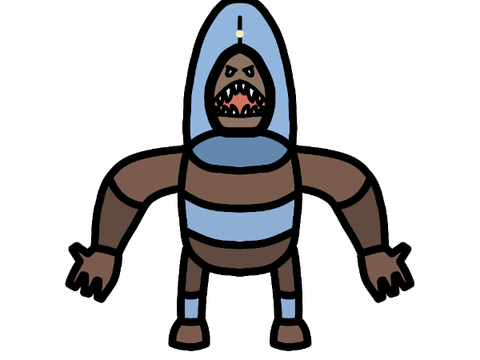 "Fish mech" Character Contest entry