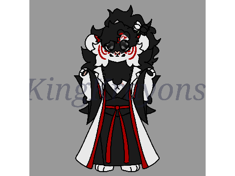 Yippee maned tiger character :D