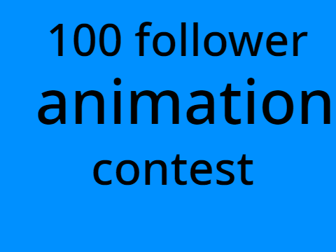 100 folllower anything contest