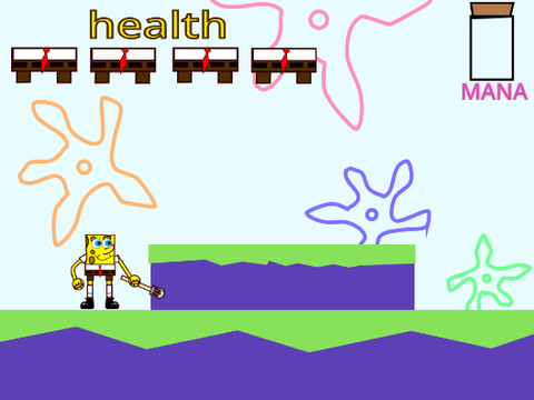 spongebob metroidvania possible ideas