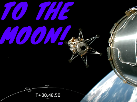 SpaceX Launches Moon Mission!