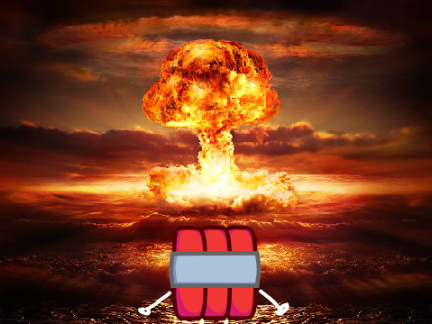 Add yourself preparing to die to Scratch Team's giant nuke