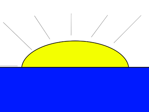 Ocean and Sun