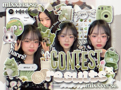  #⃞ b / e c◌ntest r̲e̲sults — ✌