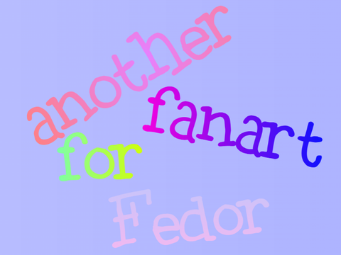 fanart for fedor (human version) :D