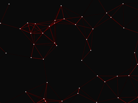 Connecting dots animation