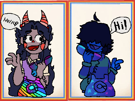 Welcome home oc collab ☎