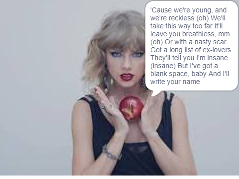 Blank space!