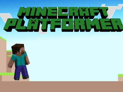 Minecraft platformer