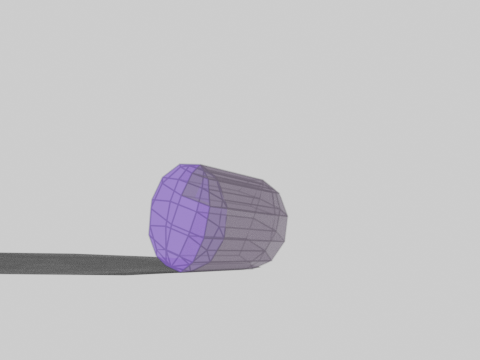 Spherinder Rolling Animation