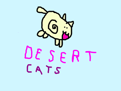 Dessert cats