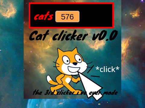 Cat clicker v0.0