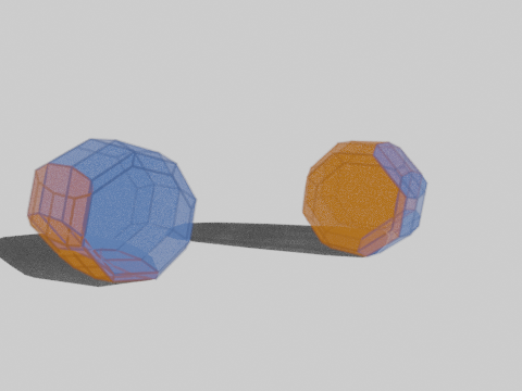 Duocylinders Rolling Animation