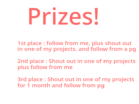 40 follower contest!