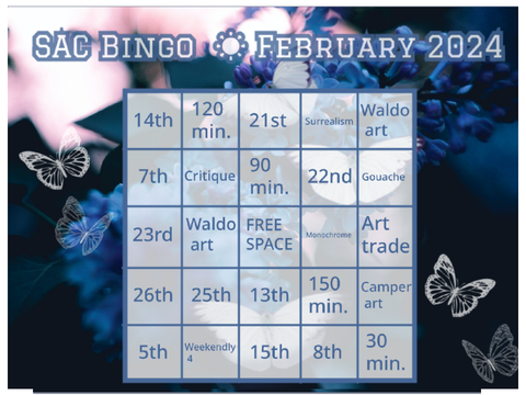 emb’s ccc bingo ☀ sac feb ’24