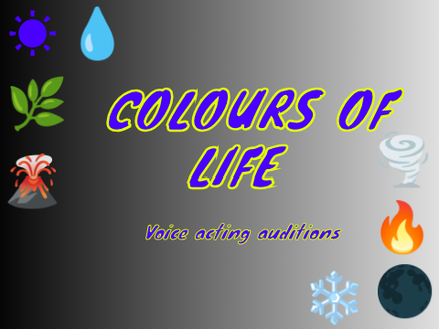 COLOURS _ - _ Auditions