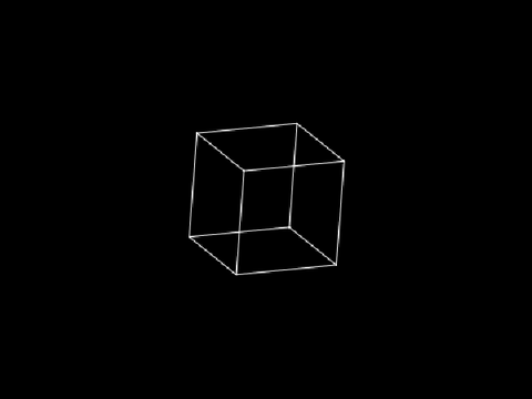 3D Wireframe Rendering Engine v1.6.2