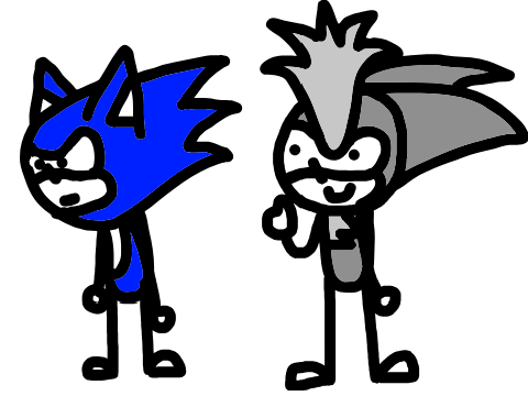 Sonic'll be as hard on him as he wants to be