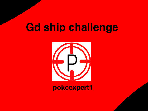 Geometry Dash ship Challenge