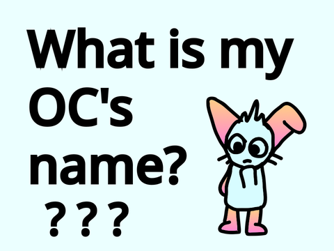 ✦What is my OC's Name?✦