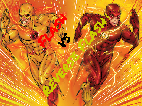 Epic Battle! Flash vs Reverse Flash!