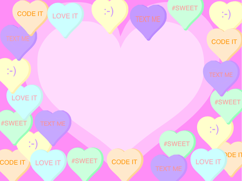 Text Heart Art!