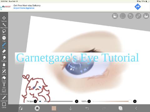 Drawing Eyes (On IbisPaintX)