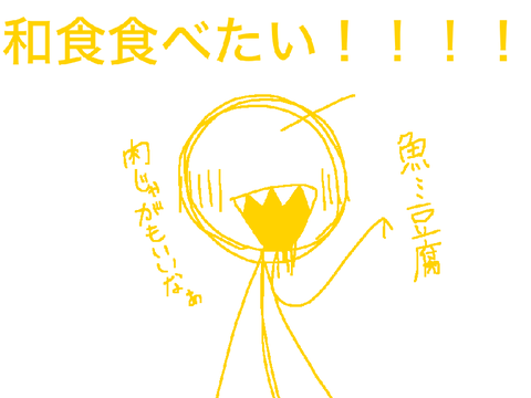 エルートくんは和食好き