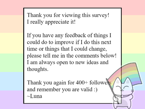 LGBTQIAP+ Quiz: my answers