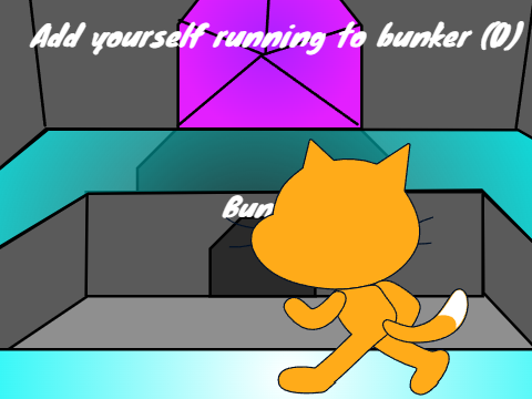 Add yourself running to bunker (0)