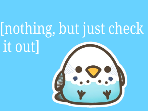 [nothing, but just check it out]
