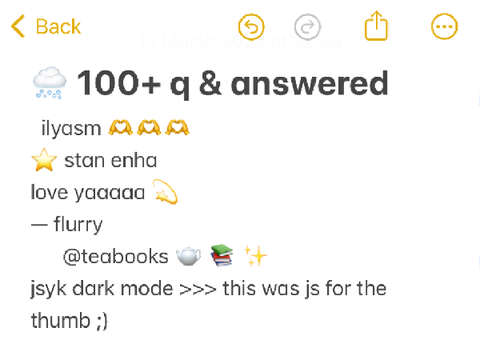₊ ⊹ 100+ q & answered﹗﹑
