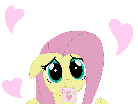"Hugs?" - Fluttershy