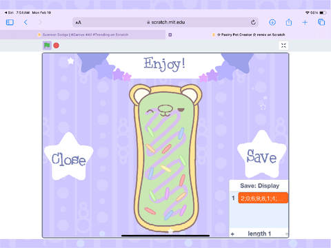 Pastry pet creator, THIS ONE IS MINE