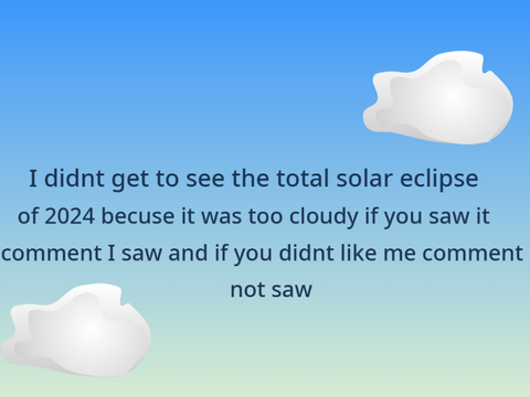 did you get to see the solar eclipse of 2024?