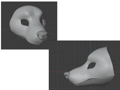 Improved fox head