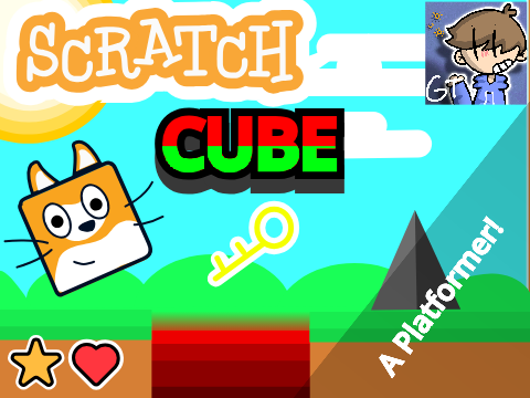 ScratchCube || Platformer #all #trending #games #art #platformer #scratch #cat